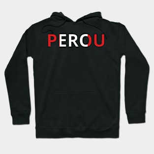 Drapeau Pérou Hoodie